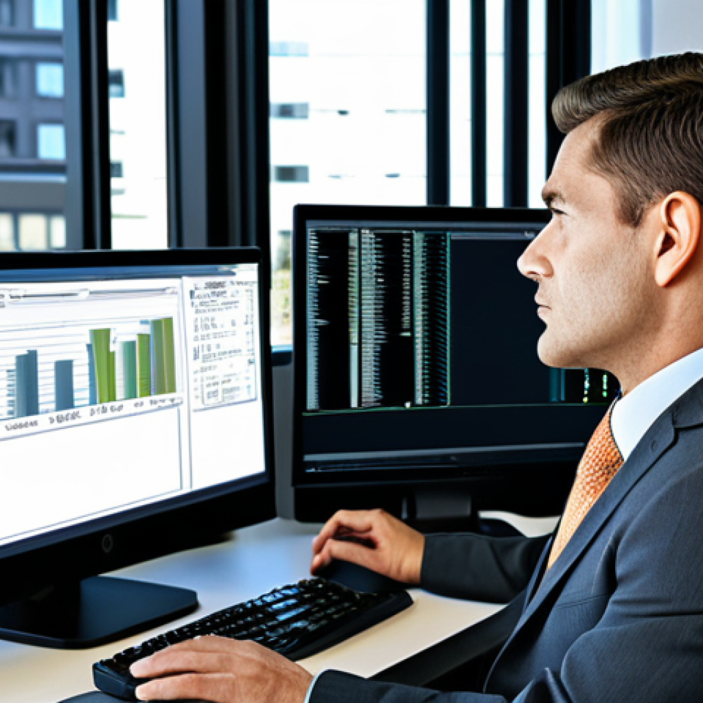 주택관리사 시험 후 등록 절차 - **Image Prompt:** A professional condominium administrator in a modern office setting, working on a ...