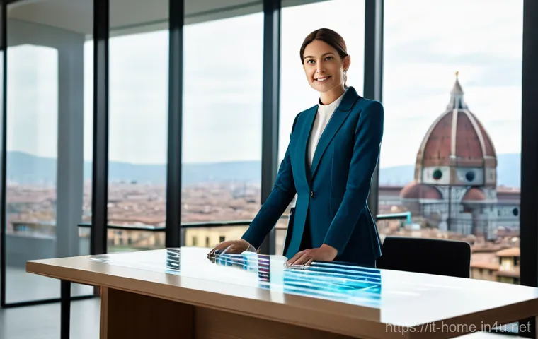 주택관리사로 일하며 맞이한 큰 변화 - L'Onda Digitale: The AI-Powered Condominium Administrator's Office**

A highly detailed image of a m...