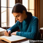 Home 21 주택관리사 시험 자료 정리 방법 - **Prompt 1: Focused Study for the Administrator Exam**
A realistic image of a determined Italian...