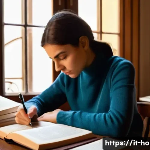 Home 33 주택관리사 시험 자료 정리 방법 - **Prompt 1: Focused Study for the Administrator Exam**
A realistic image of a determined Italian...