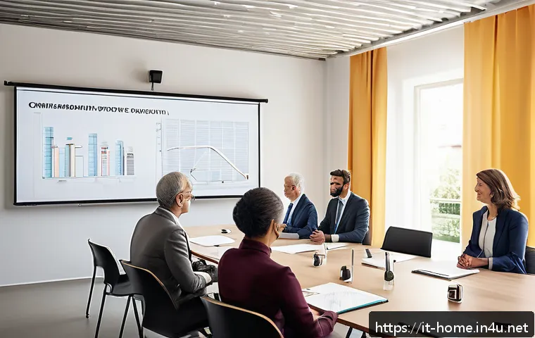 주택관리사로서 커뮤니티 관리 팁 - A modern condominium meeting room in Italy, with diverse residents actively participating in an inte...